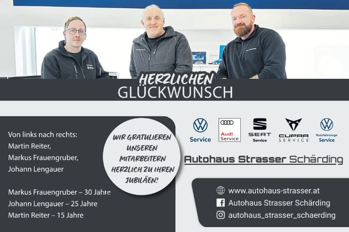 Mitarbeiterjubiläen